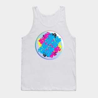 Sphere Pixelated Tank Top